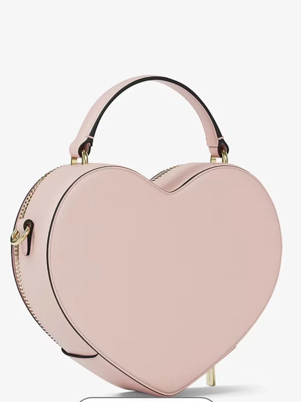 Michael Kors Blush Pink Heart Mini Crossbody